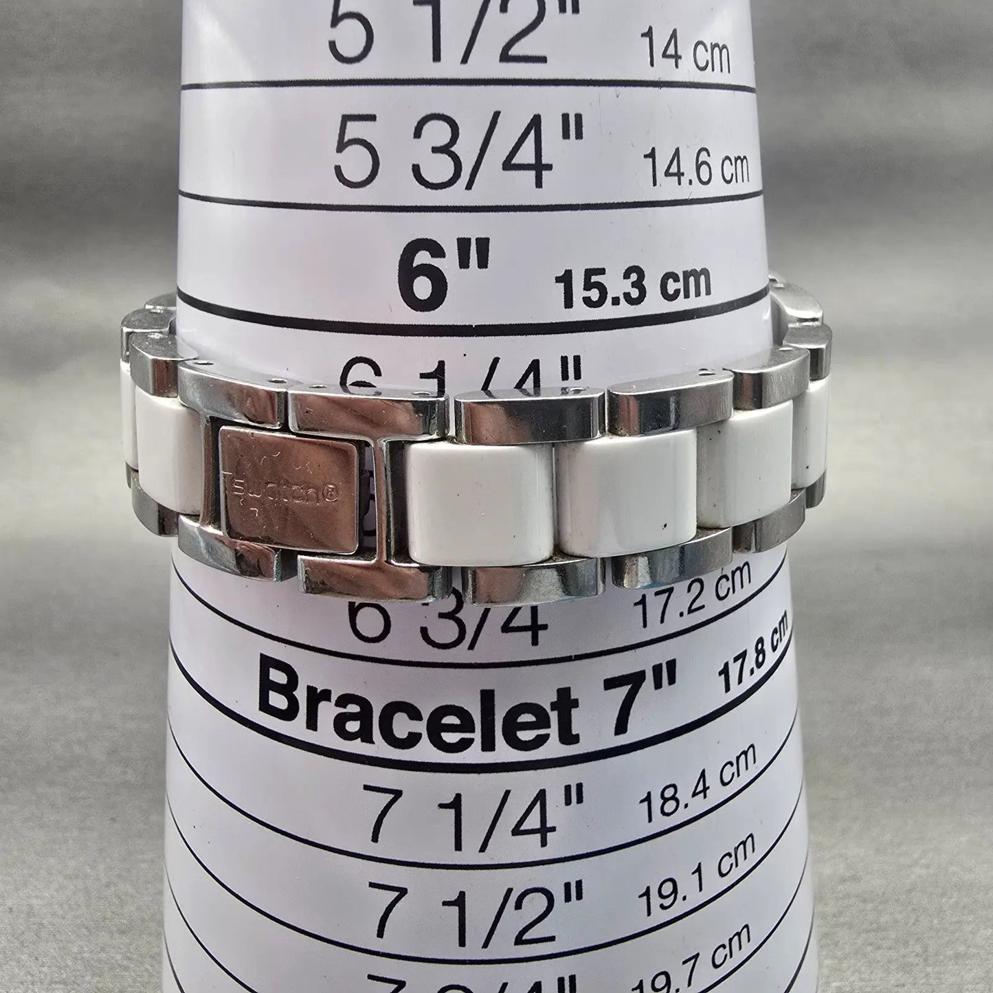 Swatch Irony Tresor Blanc Watch Women 33mm White Dial Silver YLS141GC New Batt9