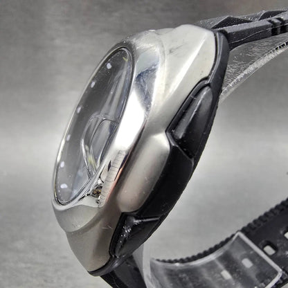 Casio Waveceptor WVQ-201HA Watch Men 41mm Black Dial Silver Tone Date Solar Runs3