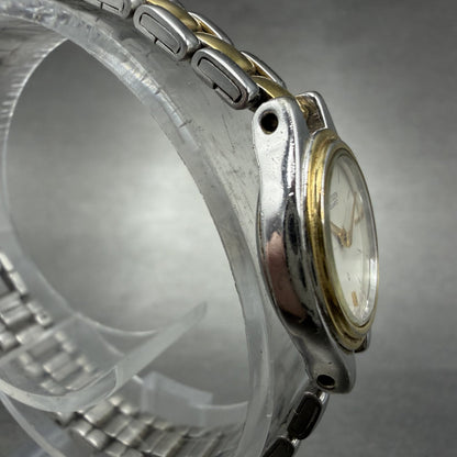 Citizen Watch Women 18mm White Dial Two Tone Oval 5421-S17888 New Battery VTG3