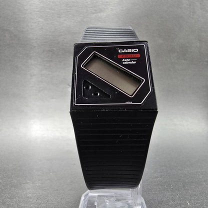 Casio FS-10 Watch Men 26mm Black Dial Black Tone Calendar PARTS7