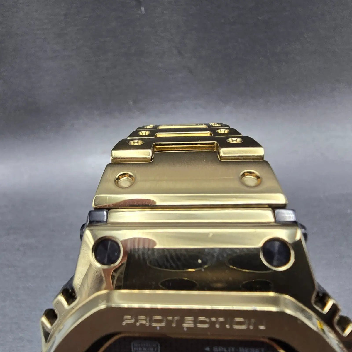 Casio G-Shock GMW-BZ5000 Watch Men 44mm Gold Atomic Solar Alarm Octagon Works5