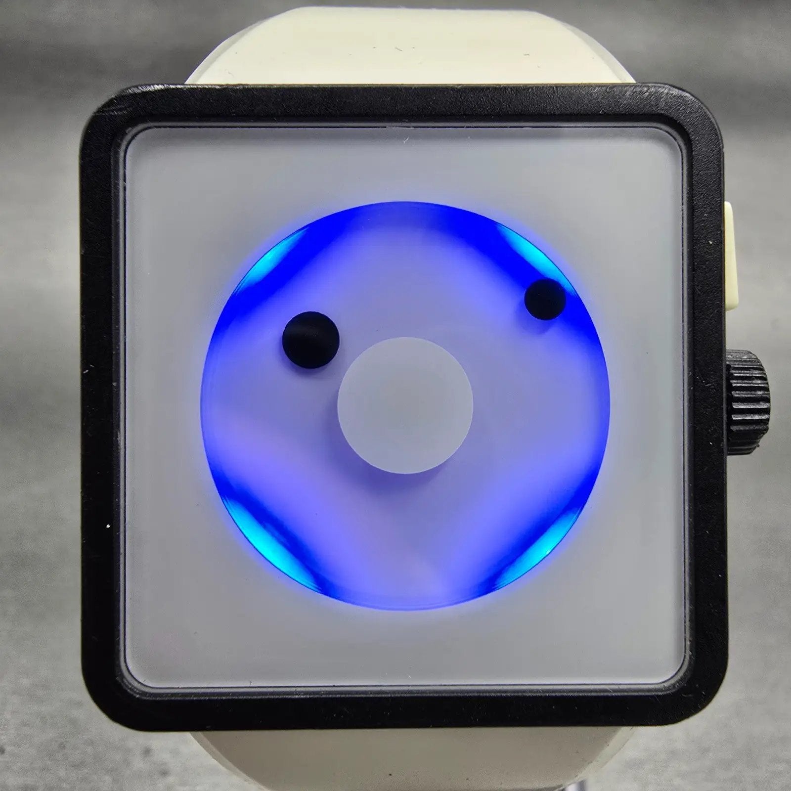 Nixon The Newton Watch Men 38mm White Dial Black Tone Square New Battery2