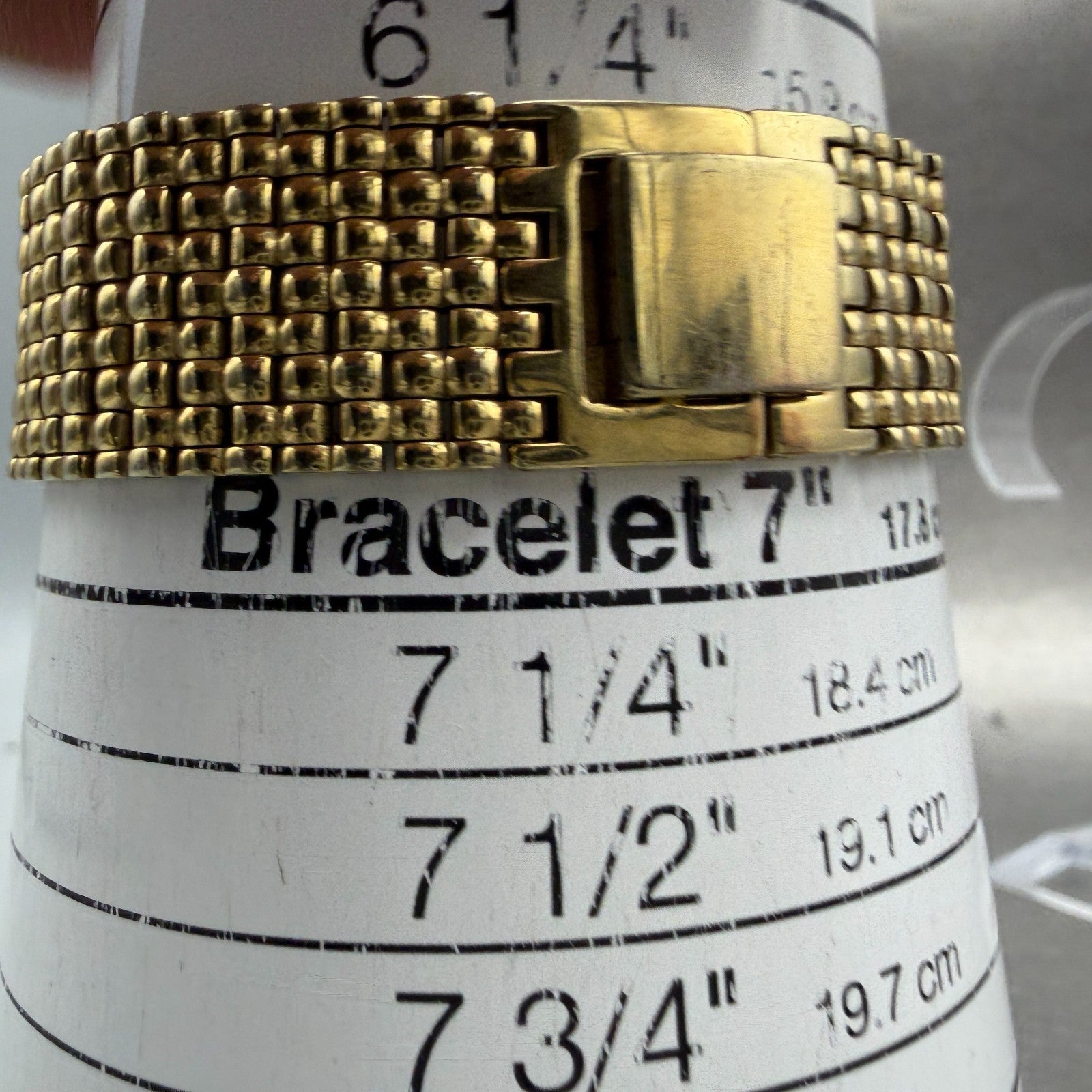 Citizen CQ Tank Watch Men 22mm Black Dial Gold Tone 2200-S12843 New Battery VTG10