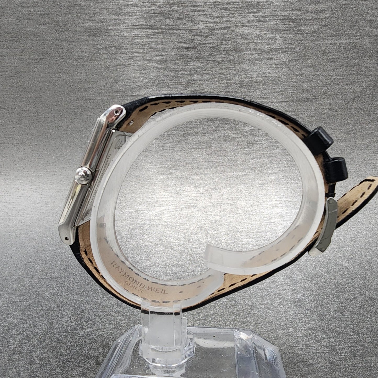 Raymond Weil Tango Tank Watch Women 24mm MOP Dial Steel Diamond New Battery6