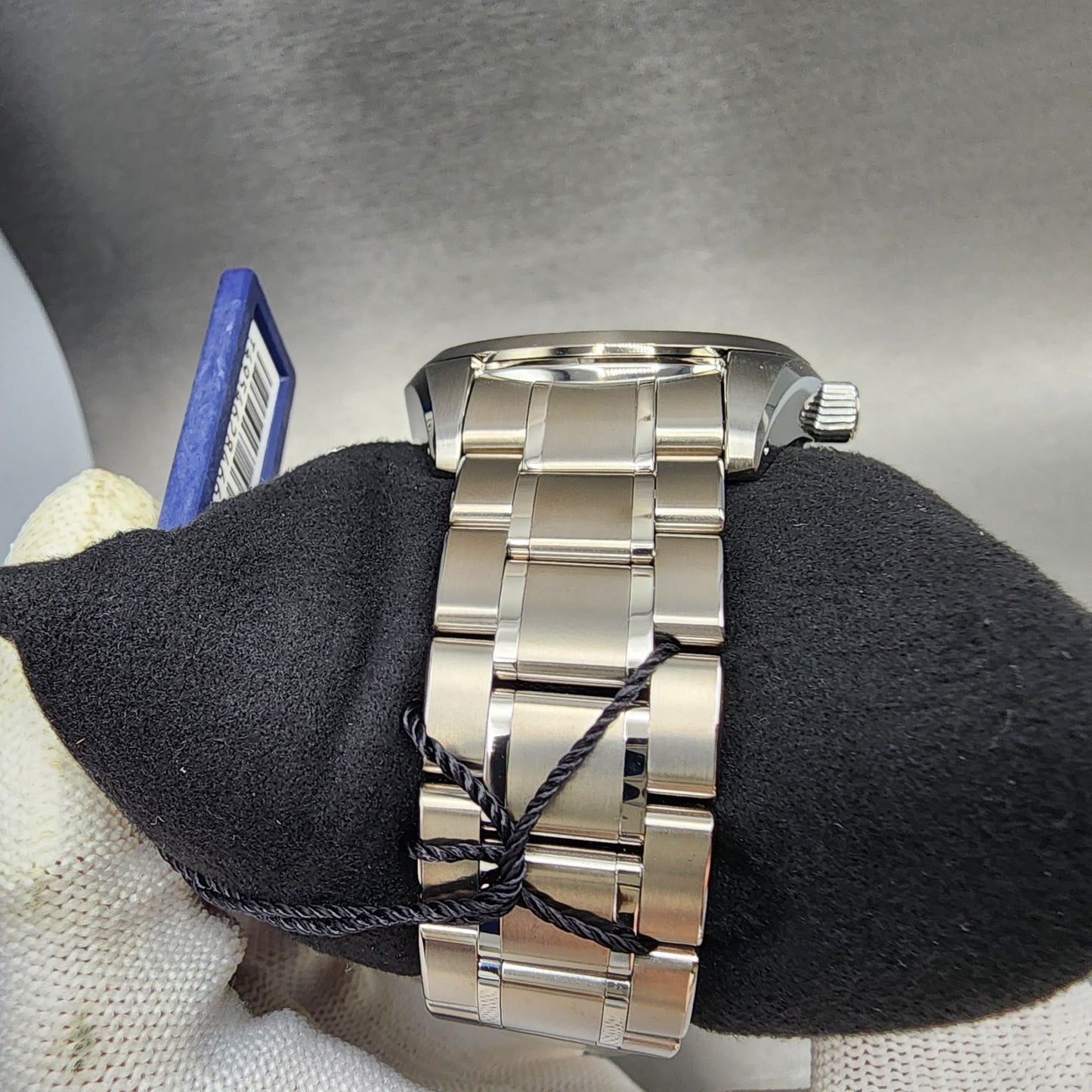 Grand Seiko SBGA497 Watch Men 41mm Pink Snowflake Dial Titanium Date Full Set5