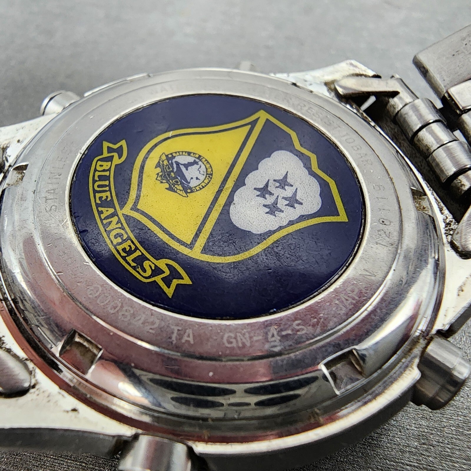 Citizen Navihawk Blue Angels Watch Men 42mm Blue Dial Steel C300 New Battery8
