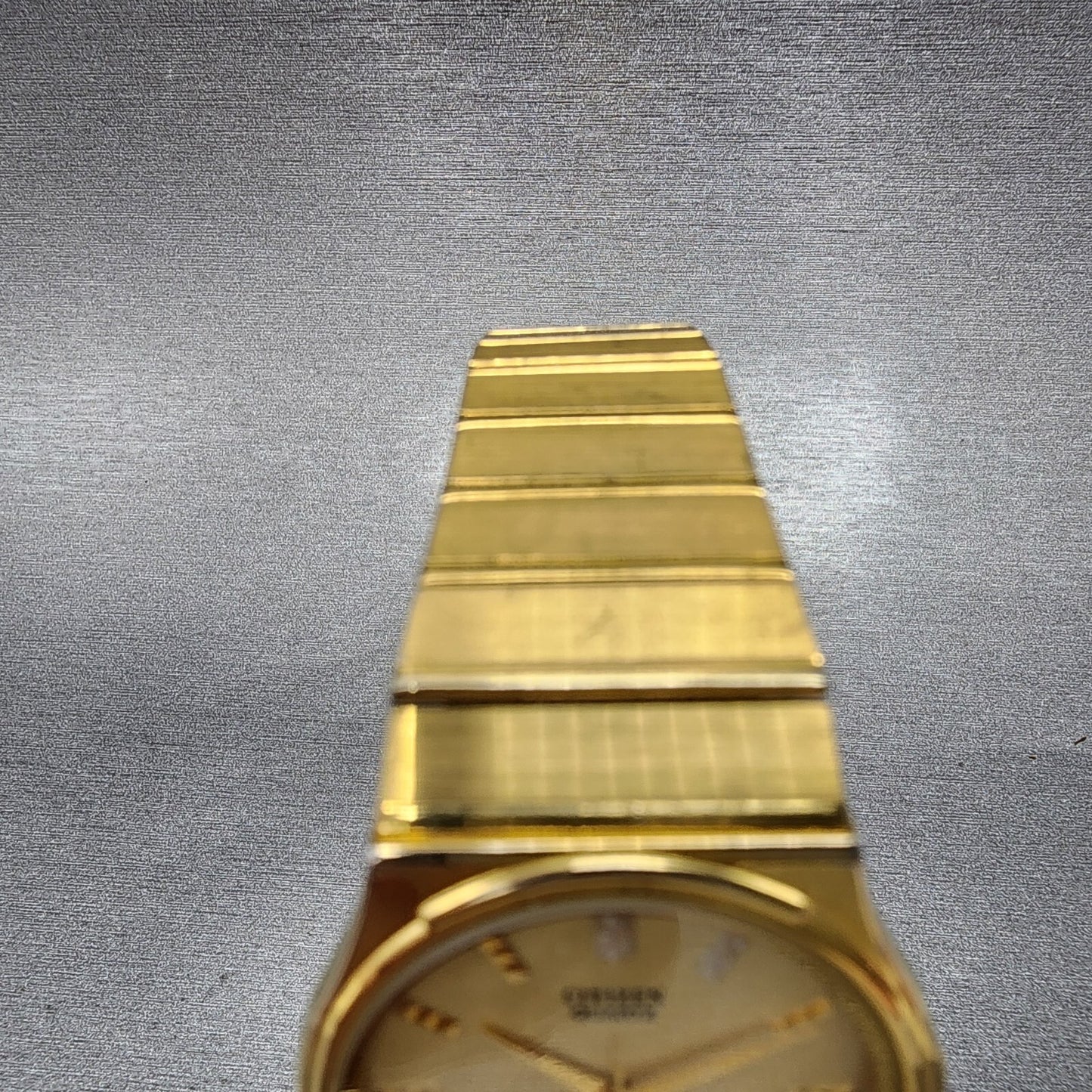 Citizen CQ Watch Women 30mm Champagne Dial Gold Tone Round 6031G04118 PARTS5
