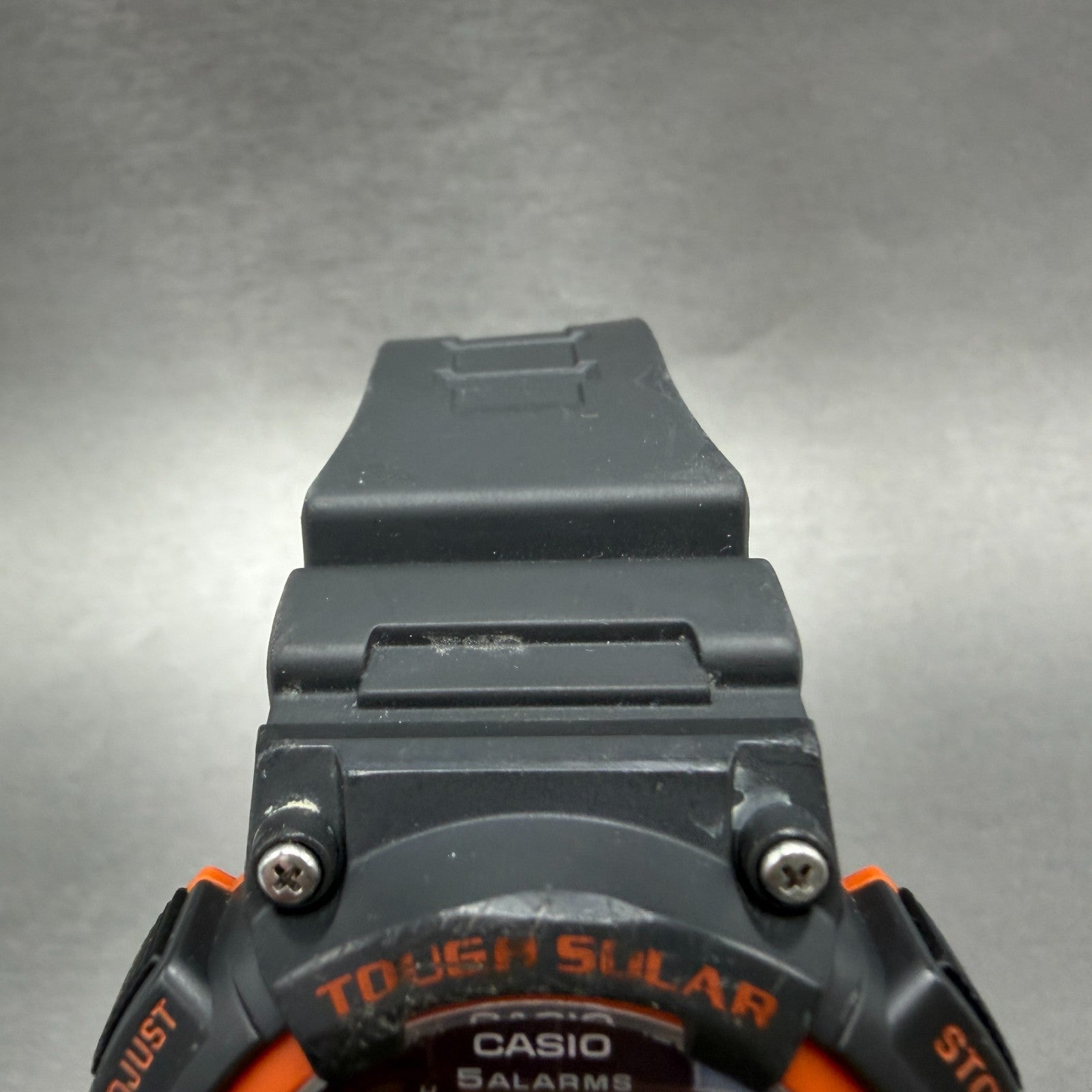 Casio STL-S100H Watch Men 45mm Digital Gray Tone Alarm Chrono Solar Works4