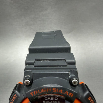 Casio STL-S100H Watch Men 45mm Digital Gray Tone Alarm Chrono Solar Works4