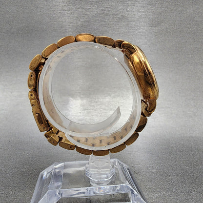 Marc By Marc Jacobs Watch Women 28mm White Dial Rose Gold Tone Round New Battery