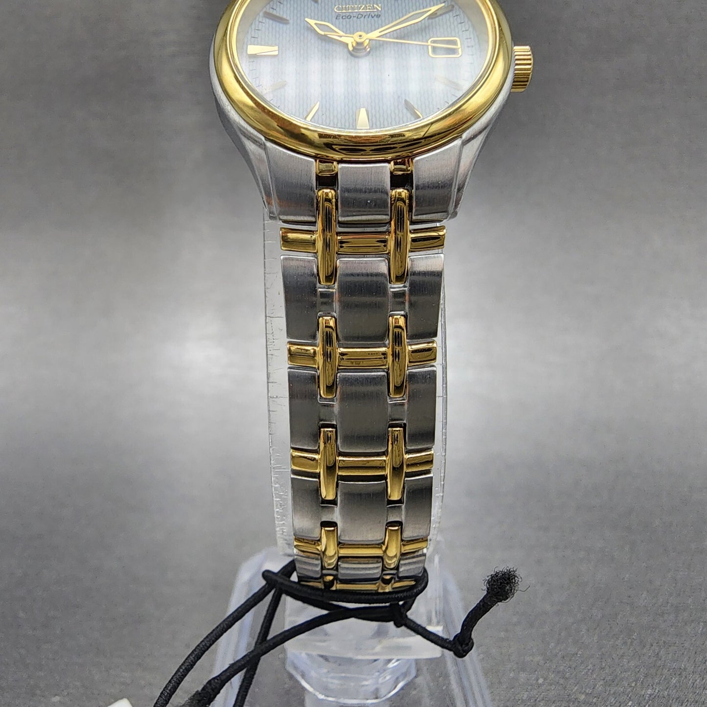 Citizen EcoDrive Corso Watch Women 25mm White Dial Two Tone Date EW126450A5