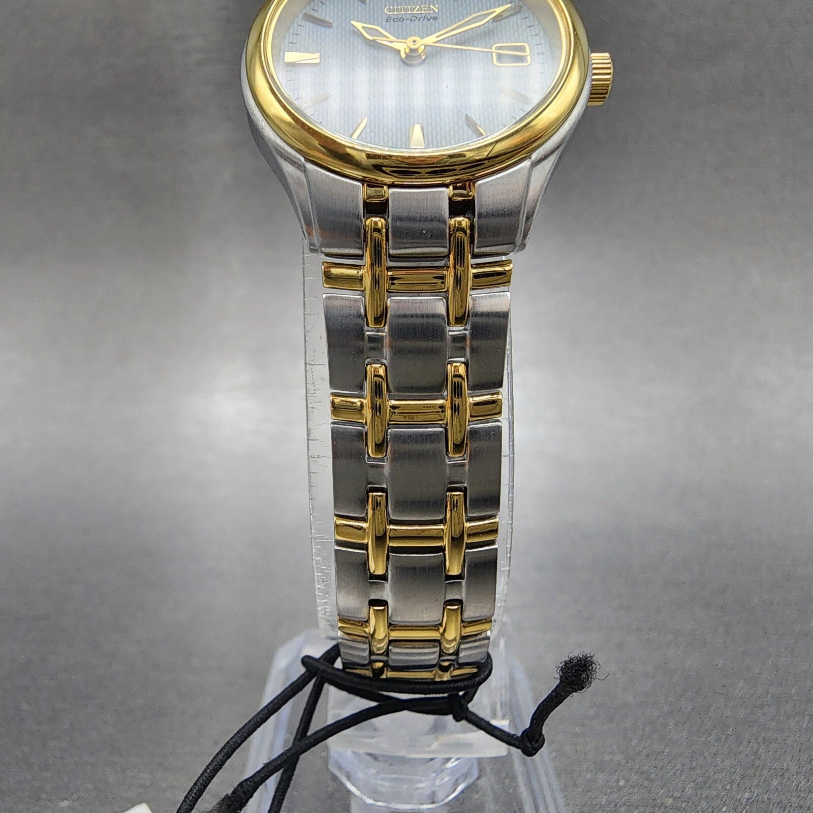 Citizen EcoDrive Corso Watch Women 25mm White Dial Two Tone Date EW126450A5