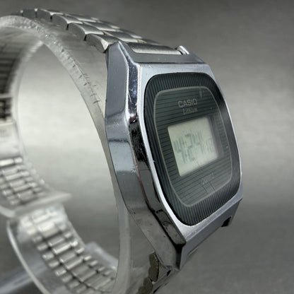 Casio LB 611 Watch Women 25mm Digital Silver Tone Octagon New Battery VTG3