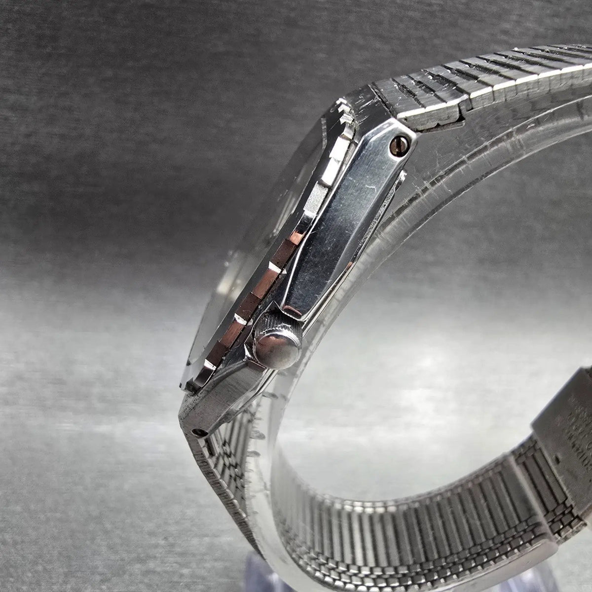 Citizen Leopard Watch Men 30mm Champagne Dial Silver Tone 7933-799976 New Batt3