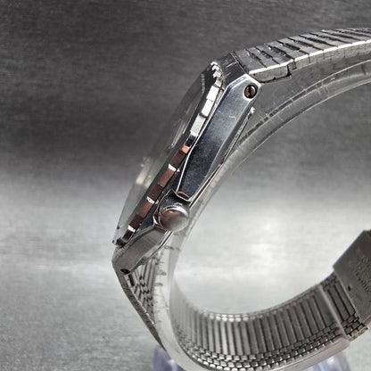 Citizen Leopard Watch Men 30mm Champagne Dial Silver Tone 7933-799976 New Batt3