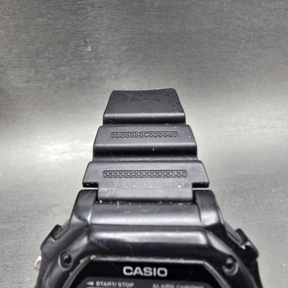 Casio Illuminator F-108WH Watch Men 43mm Black Alarm Chrono Digital New BatteryL4