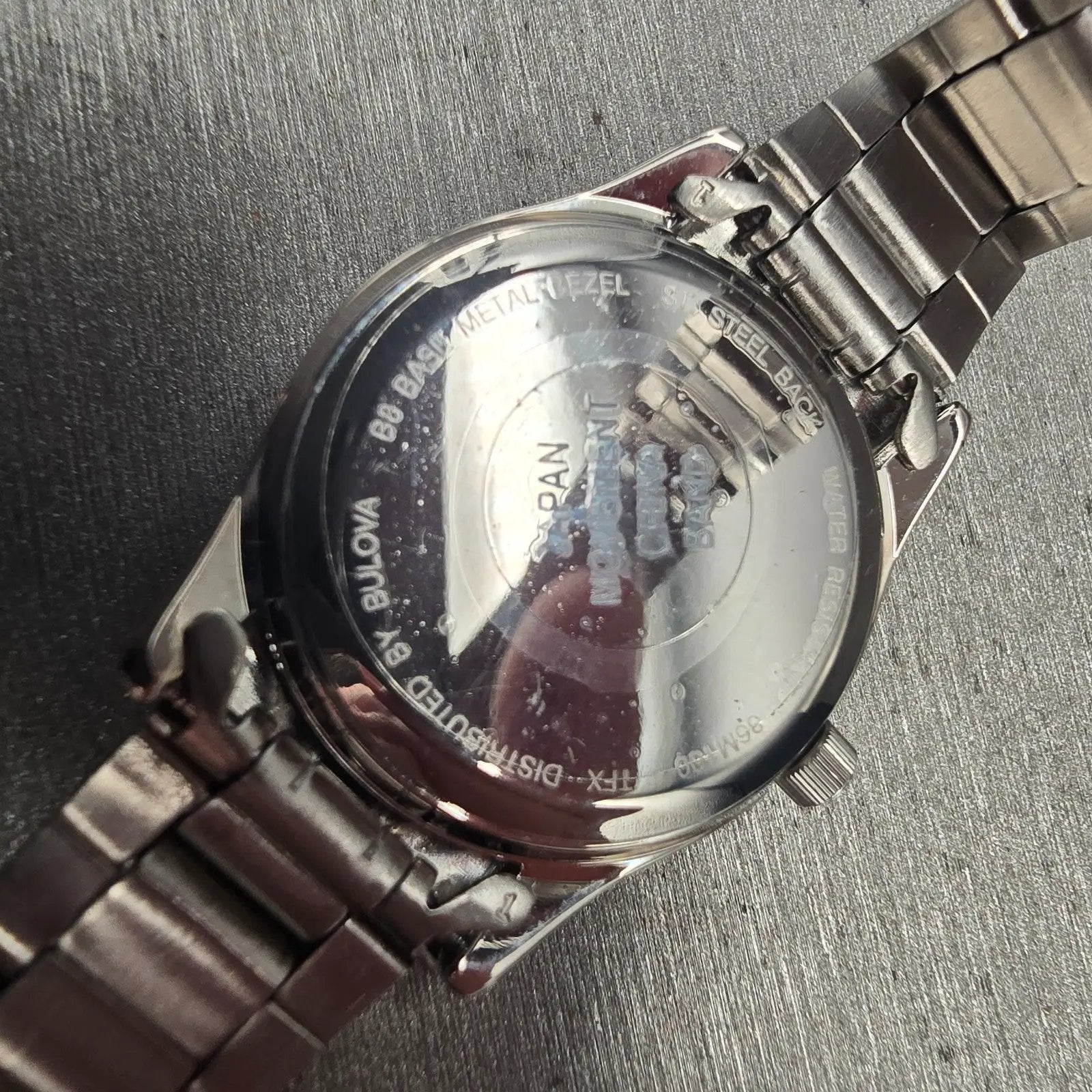 Bulova TFX Watch Women 26mm White Dial Silver Tone Date Round 36M100 New Battery10