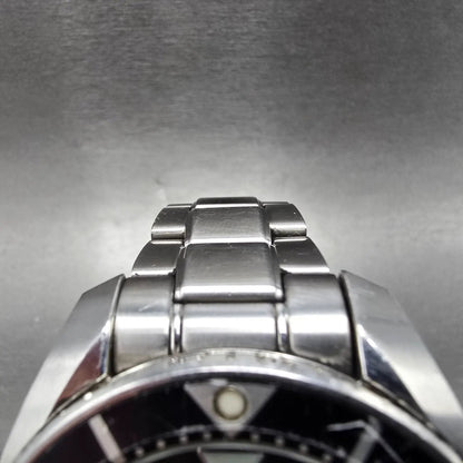Seiko Sumo Watch Men 45mm Black Dial Steel Date Automatic Round SBDC001 6R15-00G4