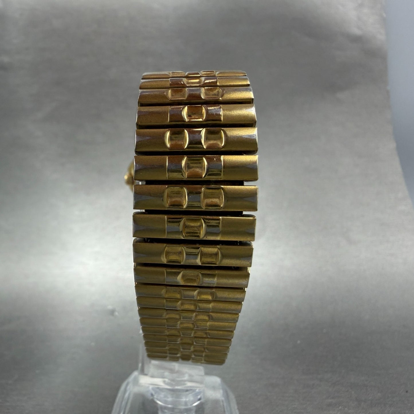Citizen Watch Men 34mm Champagne Dial Gold Tone Daydate 5500-S24485 New Battey7