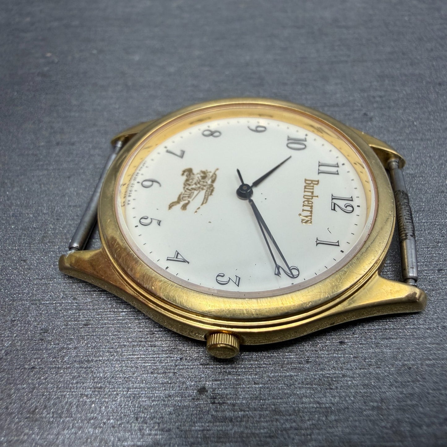 Burberry Watch Men 33mm Cream Dial Gold Tone Round 4631-E66076 PARTS6