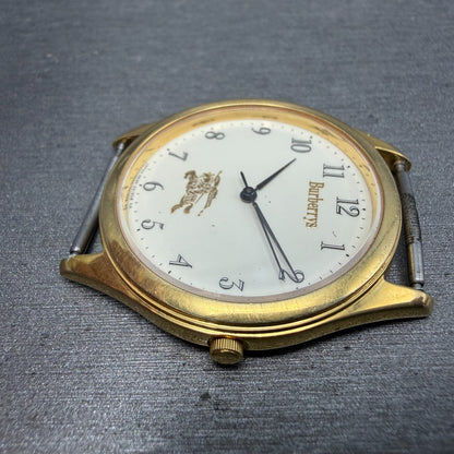 Burberry Watch Men 33mm Cream Dial Gold Tone Round 4631-E66076 PARTS6