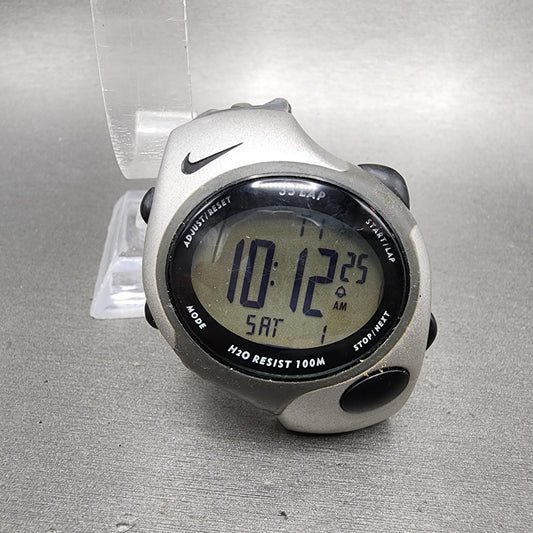 Nike Triax 35 Super Watch Men 44mm Digital Alarm Chronograph READ!!! New Battery0
