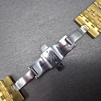 Citizen G820-T001688 Watch Band Gold Tone AR1002-56A Stiletto16