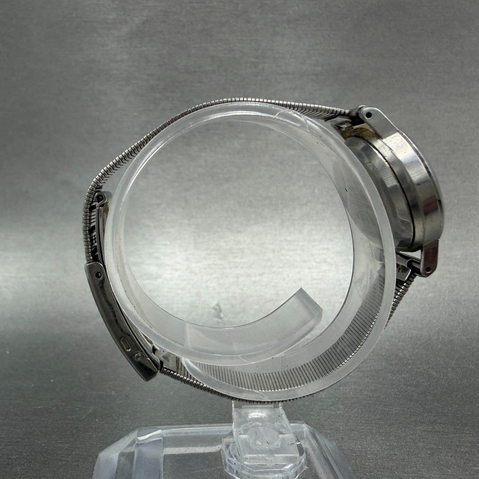 Seiko Watch Women 24mm White Dial Silver Tone Round 43-0070 New Battery Vintage28