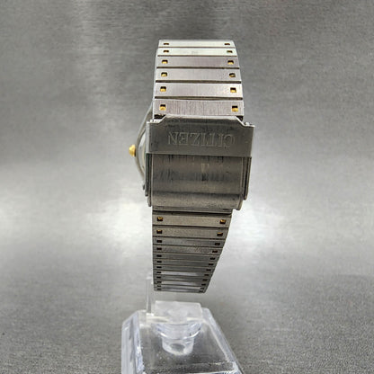 Citizen CQ Watch Men 34mm Champagne Dial Two Tone Daydate 3801-289536 PARTS