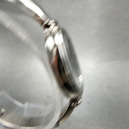 Citizen Watch Women 18mm Black Dial Silver Tone Oval 5920K15079 New Battery3