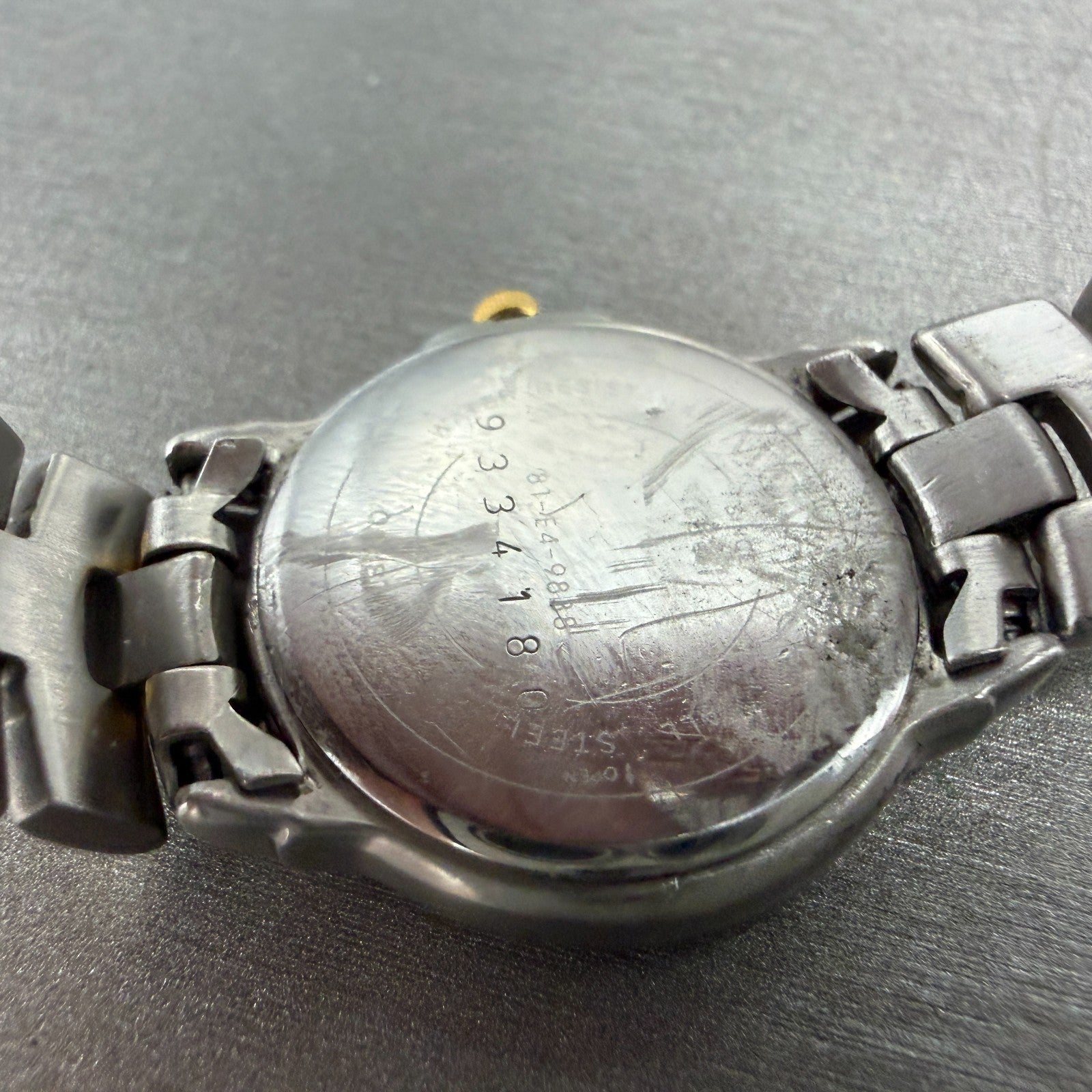 Movado Museum Watch Women 26mm Black Dial Two Tone Round 81-E4-9838 New Battery10
