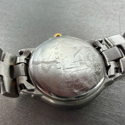 Movado Museum Watch Women 26mm Black Dial Two Tone Round 81-E4-9838 New Battery10