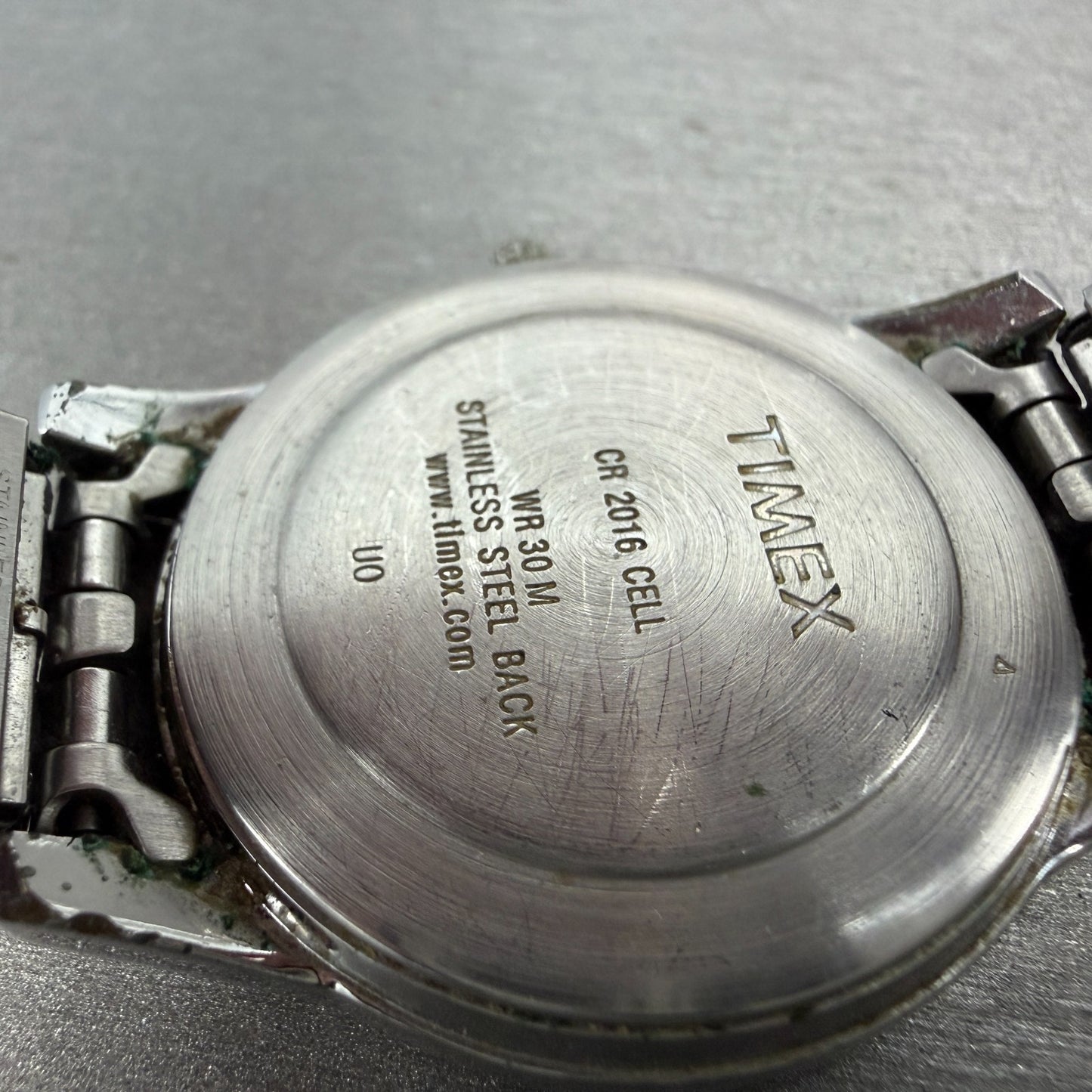 Timex Easy Reader Watch Men 36mm Gray Dial Two Tone Date Round new Battery ABDC9