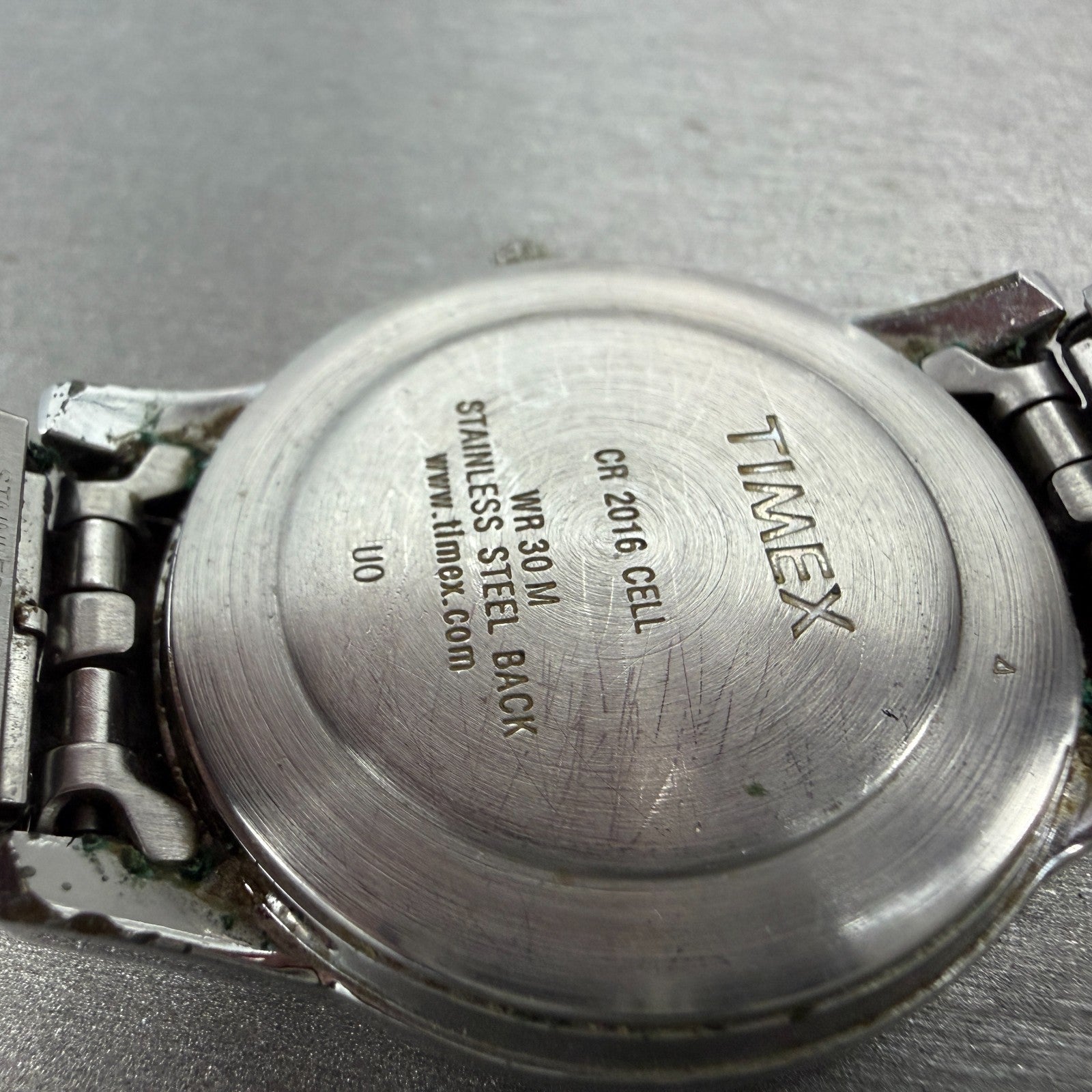 Timex Easy Reader Watch Men 36mm Gray Dial Two Tone Date Round new Battery ABDC9