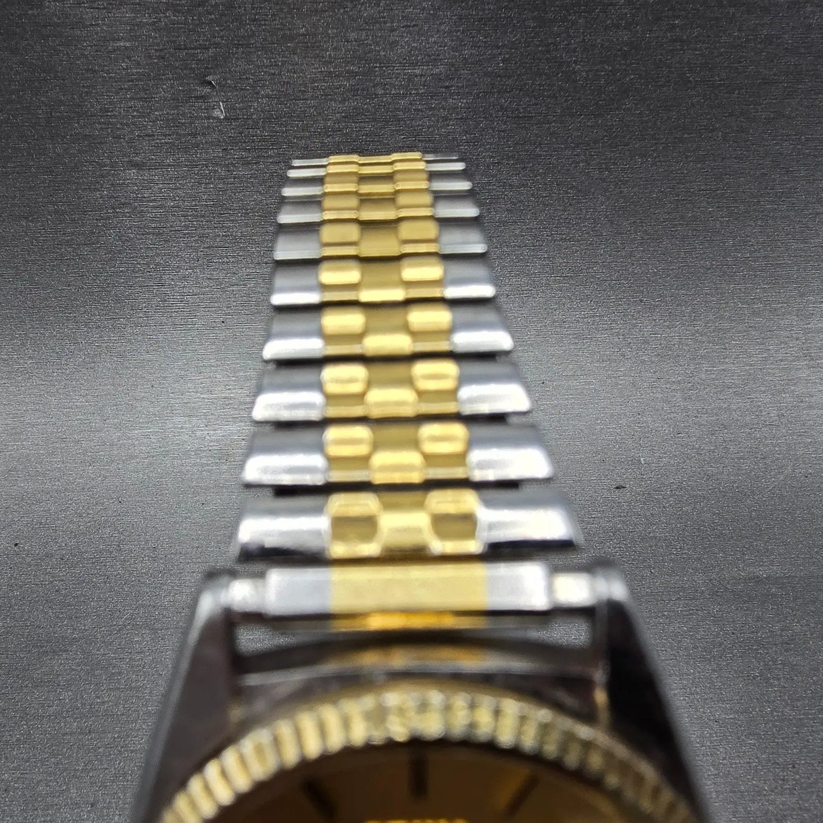 Seiko SQ President Watch Men 36mm Champagne Dial TwoTone Daydate 5Y23-8A60 PARTS6