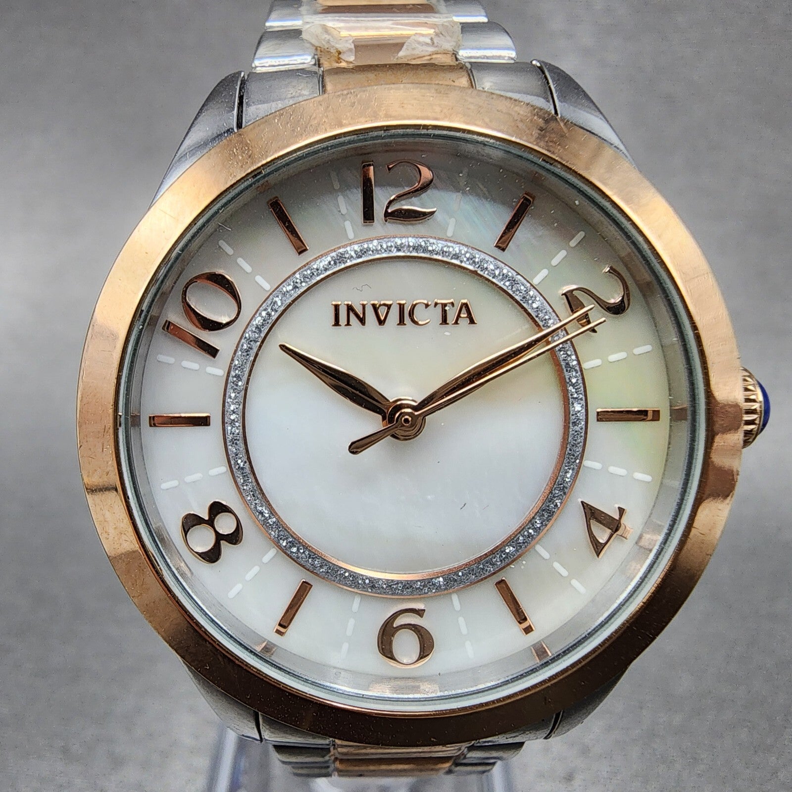 Invicta Angel Watch Women 32mm MOP Dial Two Tone Round 31109 New Battery1