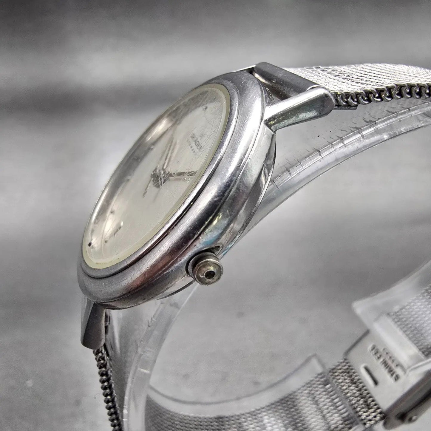 Skagen Denmark Watch Women 28mm Silver Dial Silver Tone Date 16SSS New Battery2