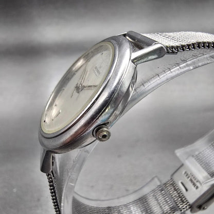 Skagen Denmark Watch Women 28mm Silver Dial Silver Tone Date 16SSS New Battery2