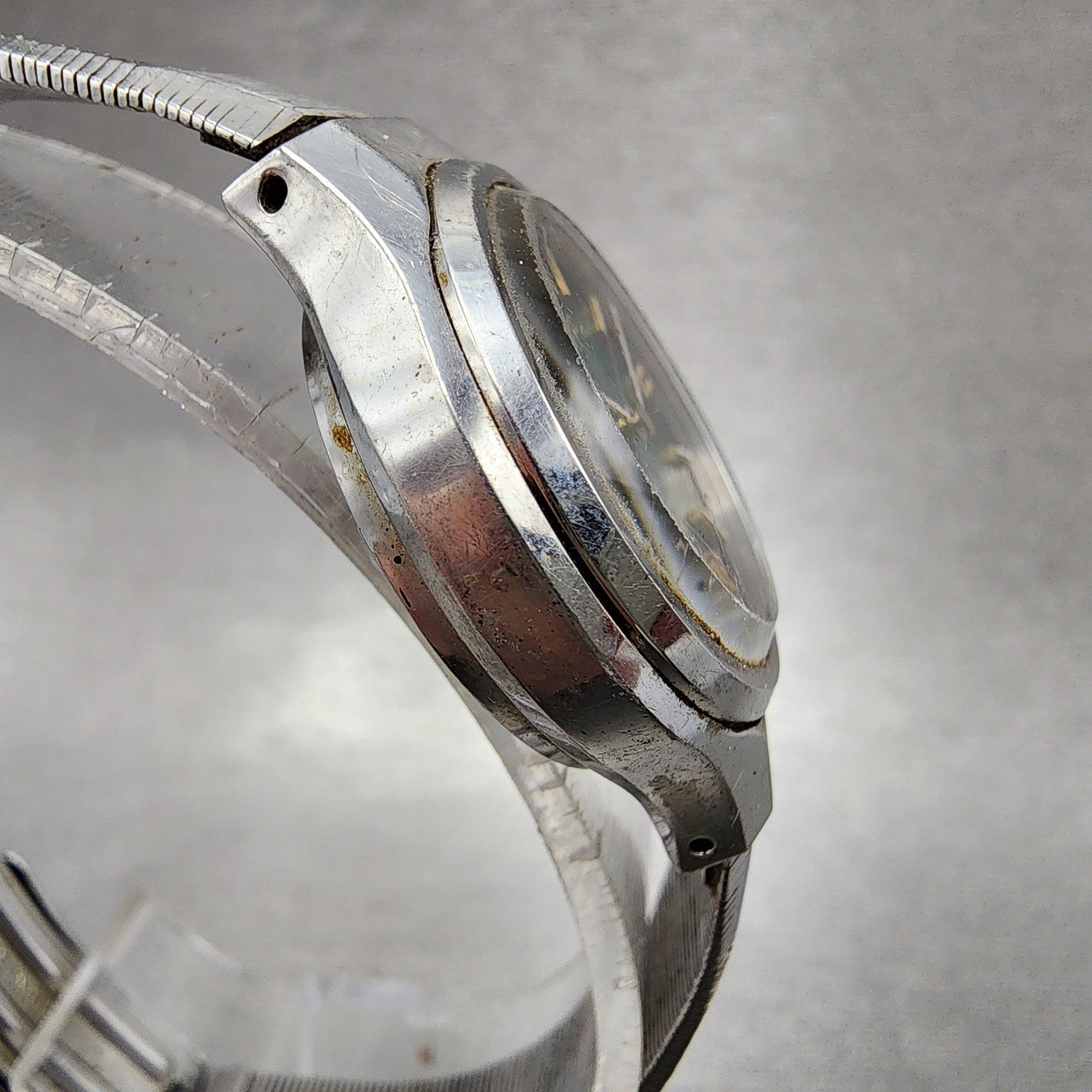 Seiko Automatic Watch Women 27mm Green Dial Silver Tone Round 24110060 Runs4