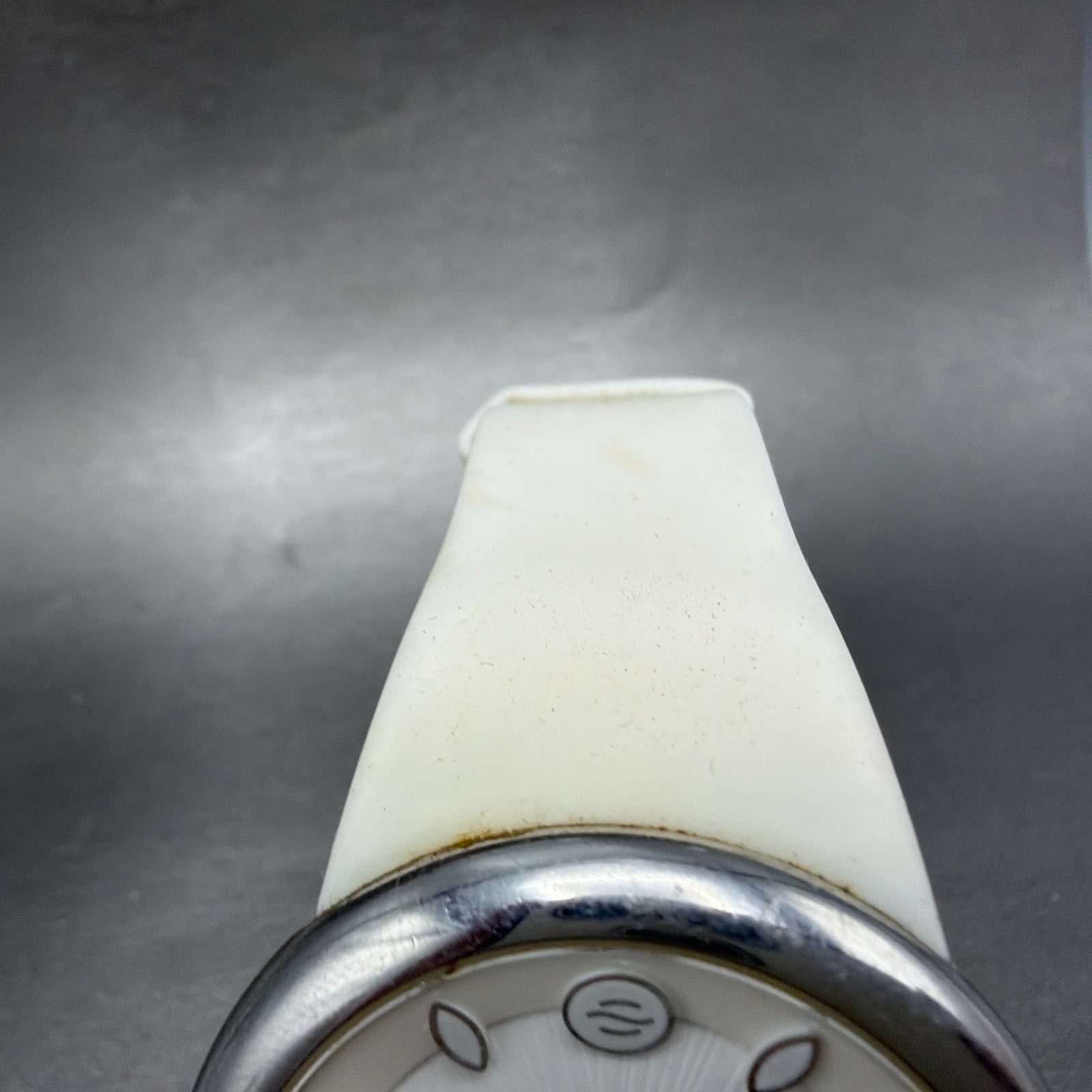 Philip Stein Frutiz Watch Men 43mm White Dial Steel Daydate Round New battery4