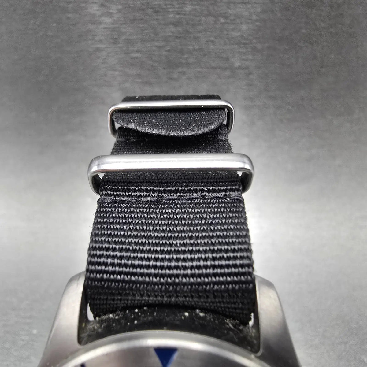 Citizen Reguno Watch Men 39mm Blue Dial Titanium Solar Atomic H415 Round Runs5