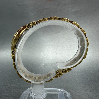 Citizen Watch Women 23mm Champagne Dial Gold Tone Round 5930-S021189 New Battery6