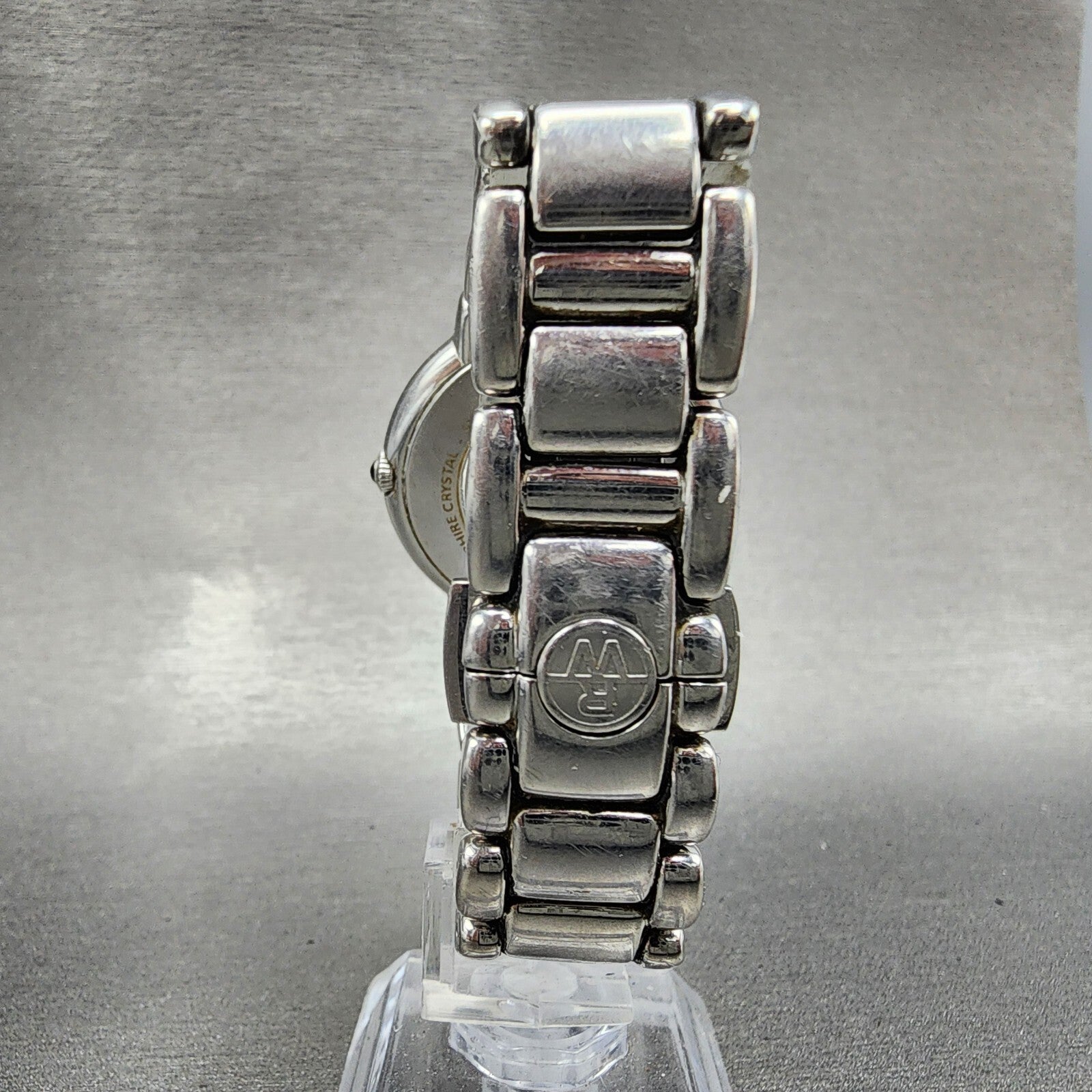 Raymond Weil Jasmine Watch Women 35mm White Dial Steel Diamond Bezel Date Works7
