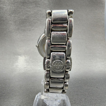 Raymond Weil Jasmine Watch Women 35mm White Dial Steel Diamond Bezel Date Works7