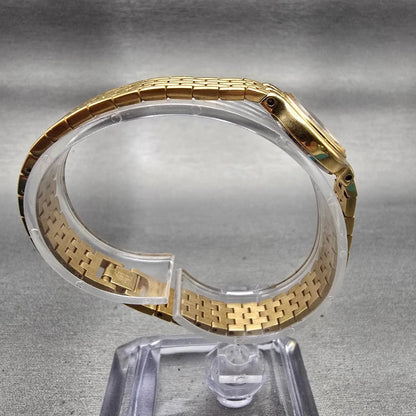 Seiko Watch Women 19mm Black Dial Gold Tone Round 1N00-0B29 New Battery Vintage8