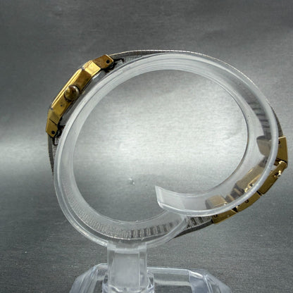 Citizen CQ Watch Women 17mm Champagne Dial Gold Tone 3220-S01795 New Battery6
