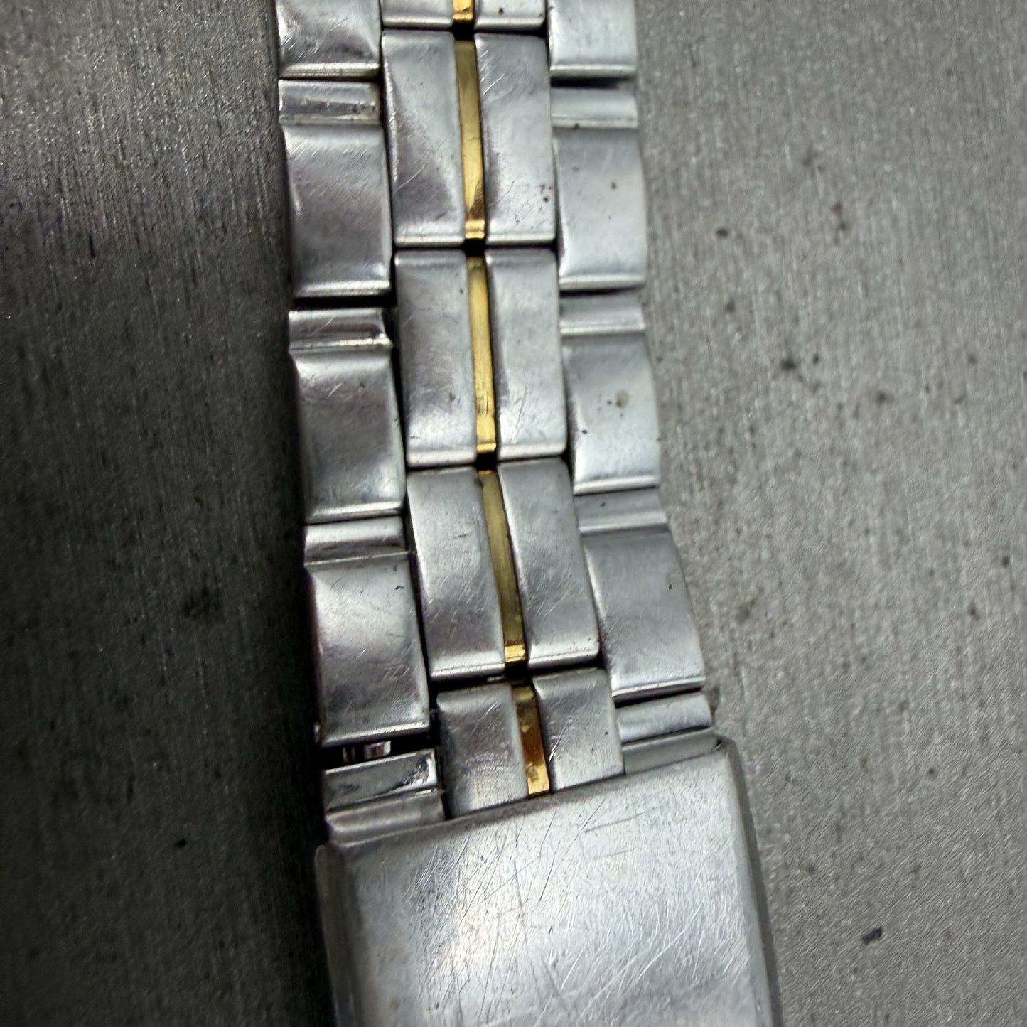 Seiko Bracelet 20mm Stainless Steel Two Tone 4859-G Vintage READ!!! Japan4