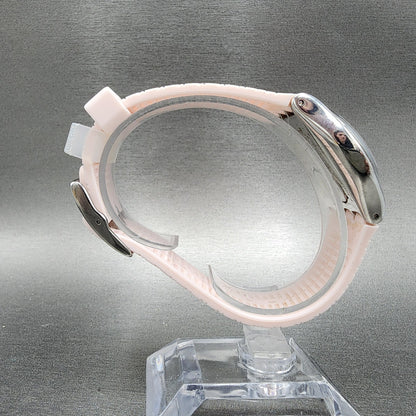Swatch Irony COCO HO Watch Women 33mm Pink Dial Steel Round YLZ101 New Battery8