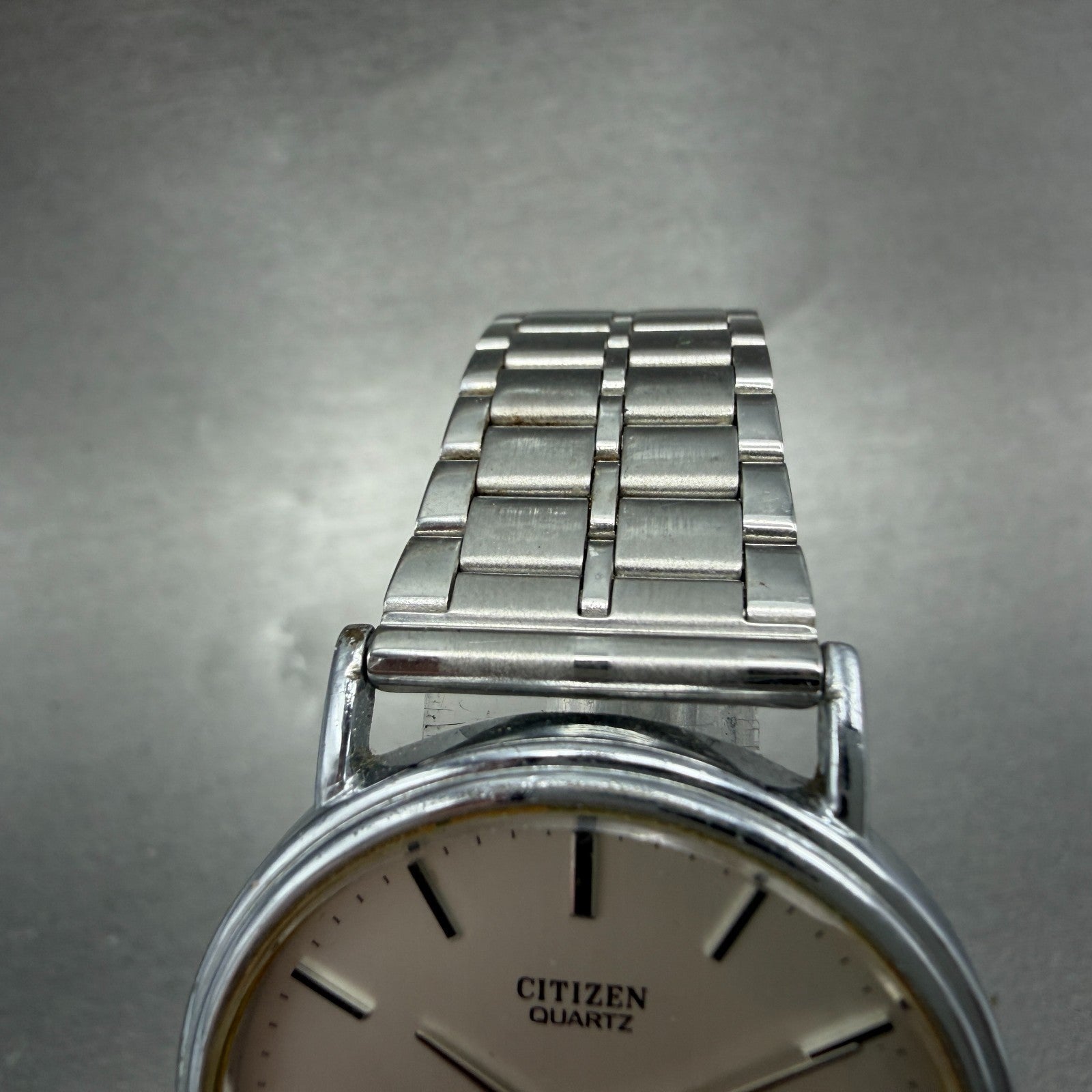 Citizen Riviere Watch Men 34mm Silver Dial Silver Tone 2030-204506 New Battery4