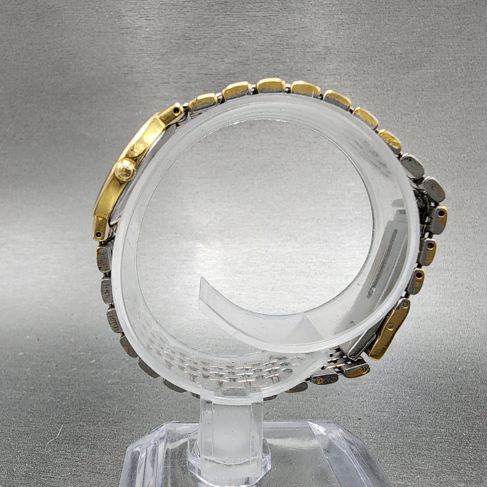 Omega De Ville Watch Women 22mm Gold Dial Two Tone 795.0897.2 Warranty Card PART7